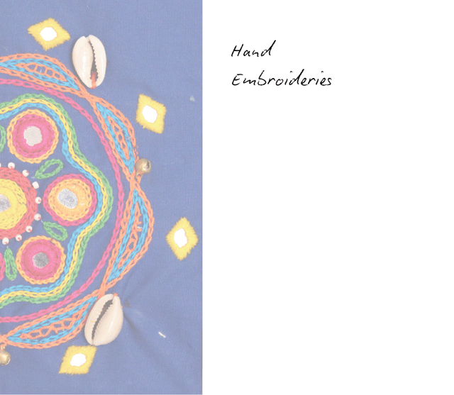 Hand embroidries